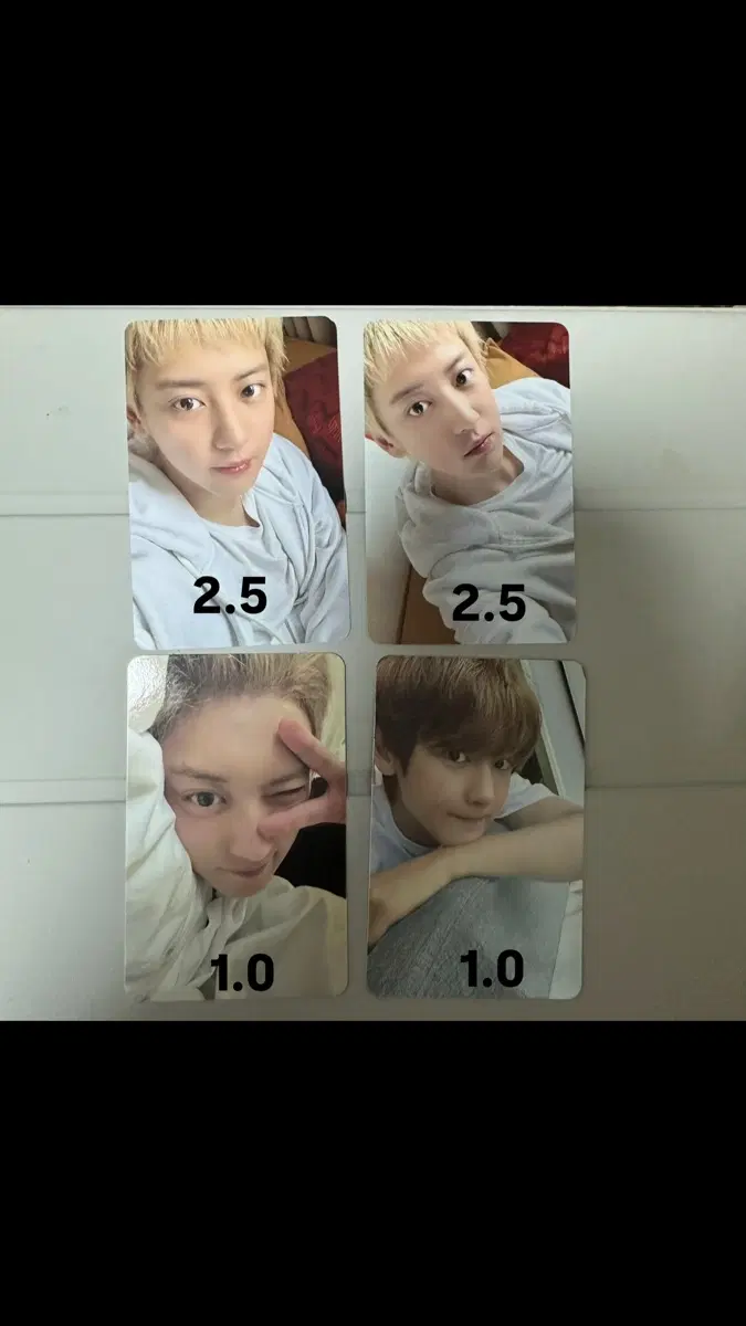 엑소 찬열 포카