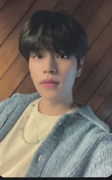 StrayKids FC 3기 Seungmin 트레이딩 카드 뒷면 브라운