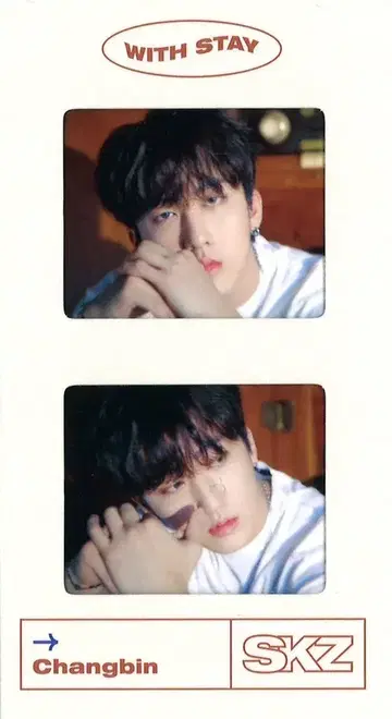 StrayKids 2021 시즌 그리팅 창빈 필름 북마크