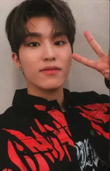 TREASURE 1) THE SECOND STEP:CHAPTER ONE 박정우 트레이딩 카드 셀카 1