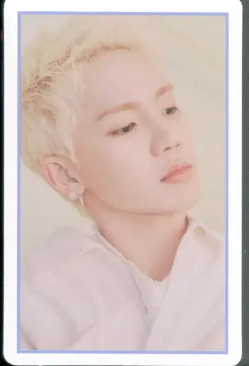 TREASURE 1)THE SECOND STEP:CHAPTER ONE CHOI HYUN SUK 트레이딩 카드 화이트 테두리