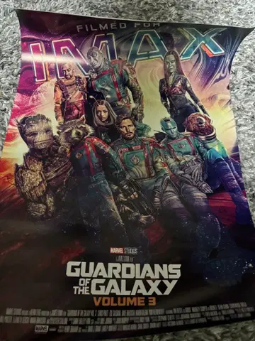 가디언즈 오브 갤럭시 VOLUME 3 IMAX 포스터