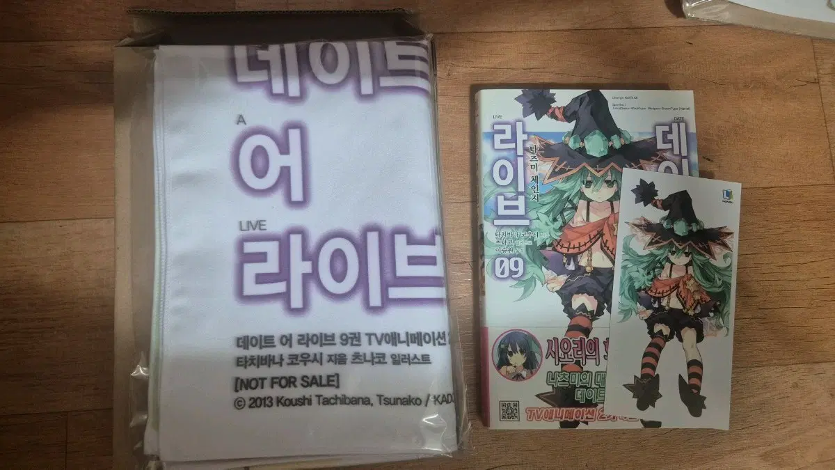 데이트 어 라이브 9권 한정판
