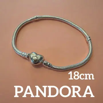 PANDORA 모먼츠 스네이크 체인 팔찌 18cm