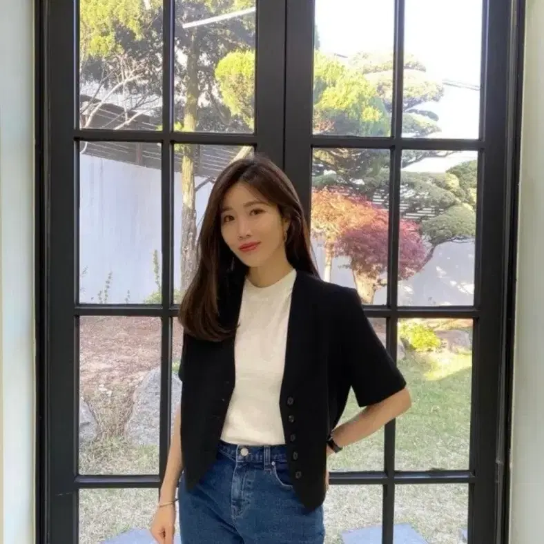 자라 라펠리스 크롭 블레이저 xs