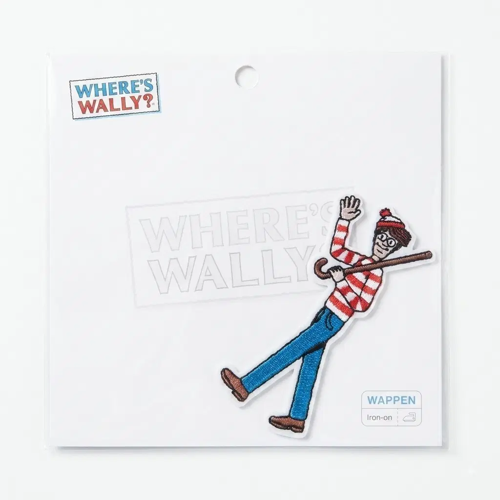 Where's Walley 월리를 찾아라 롯데 월드몰 팝업스토어 한정 와펜