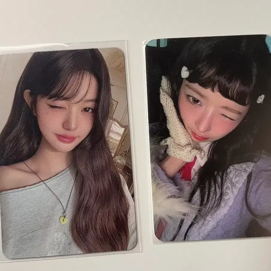 아이브 월드투어 포카팩 원영 & 아이브 레블하트 위드뮤 럭키드로우 레이 포카 일괄 양도합니다