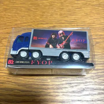 B'z LIVE-GYM 2025 투어 트럭 미니카 FYOP