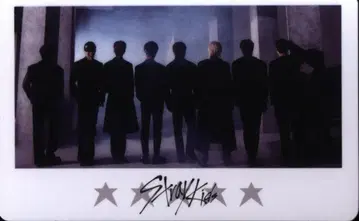 StrayKids 2023 5-STAR 단체 폴라로이드 카드 화이트