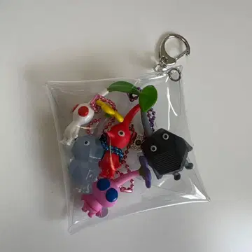 피크민 마스코트 키링 5종 세트