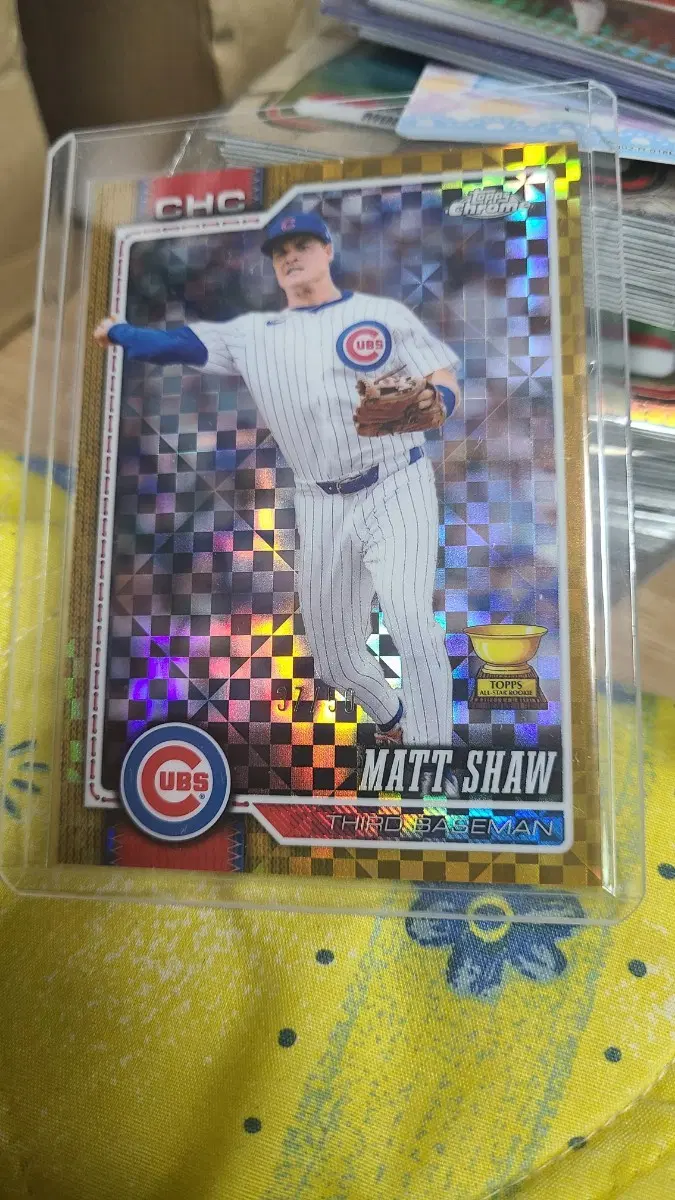 2026 toppschrome Matt shaw /50