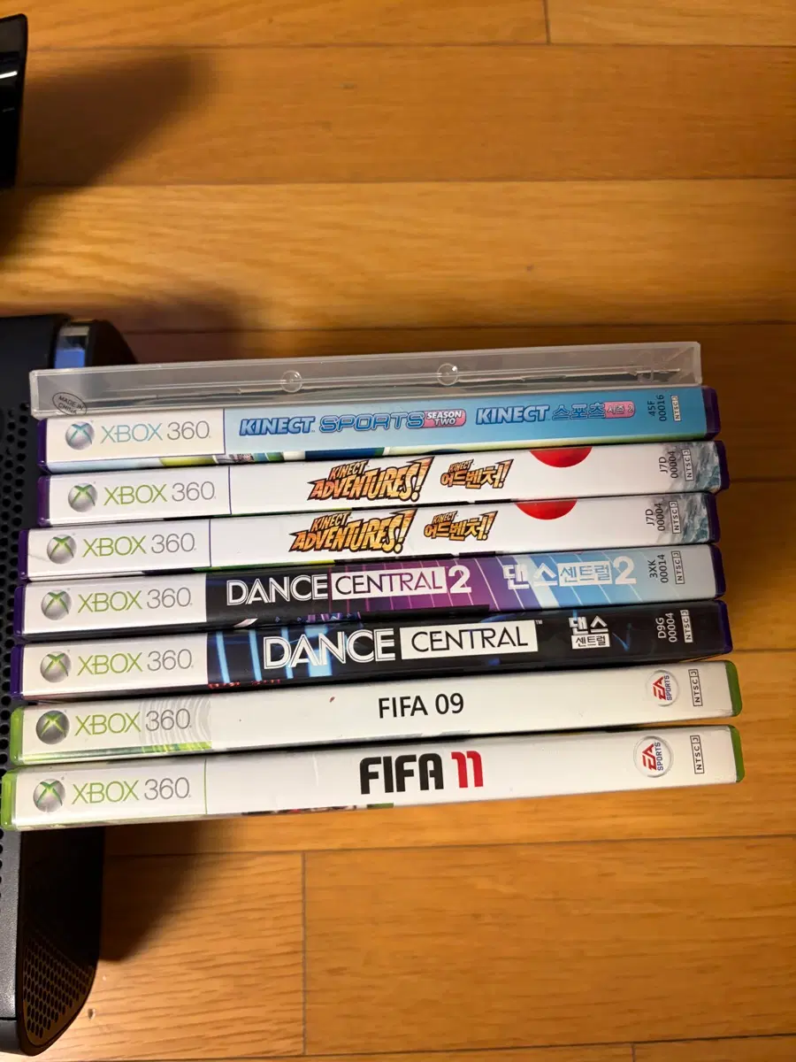 XBOX 360 게임 팩 (키넥트 스포츠/어드벤처/댄스 센트럴/FIFA 09/11)