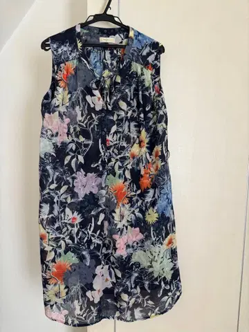 Paul Smith 보태니컬 무늬 슬리브리스 원피스