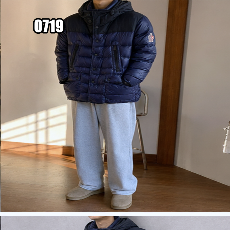 L 몽클레르 그레노블 바타이유 다운 재킷