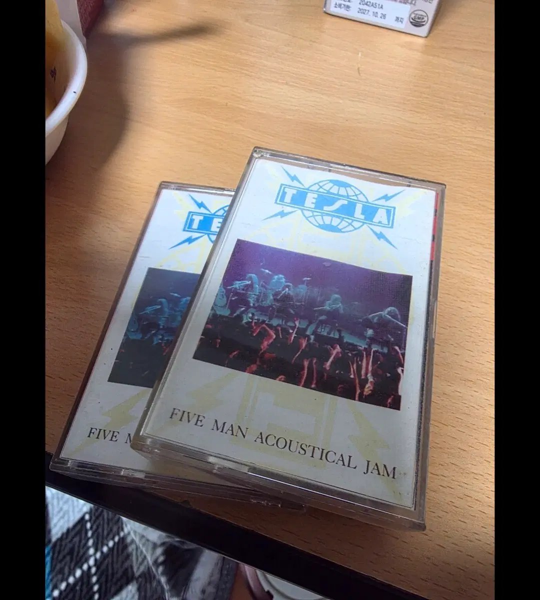 테슬라 FIVE MAN ACOUSTICAL JAM 카세트 테이프