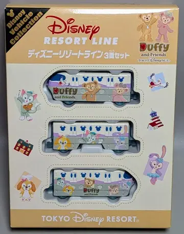 타카라토미 토미카 Disney Vehicle Collection 디즈니 리조트 라인 Duffy and Friends 3량 세트