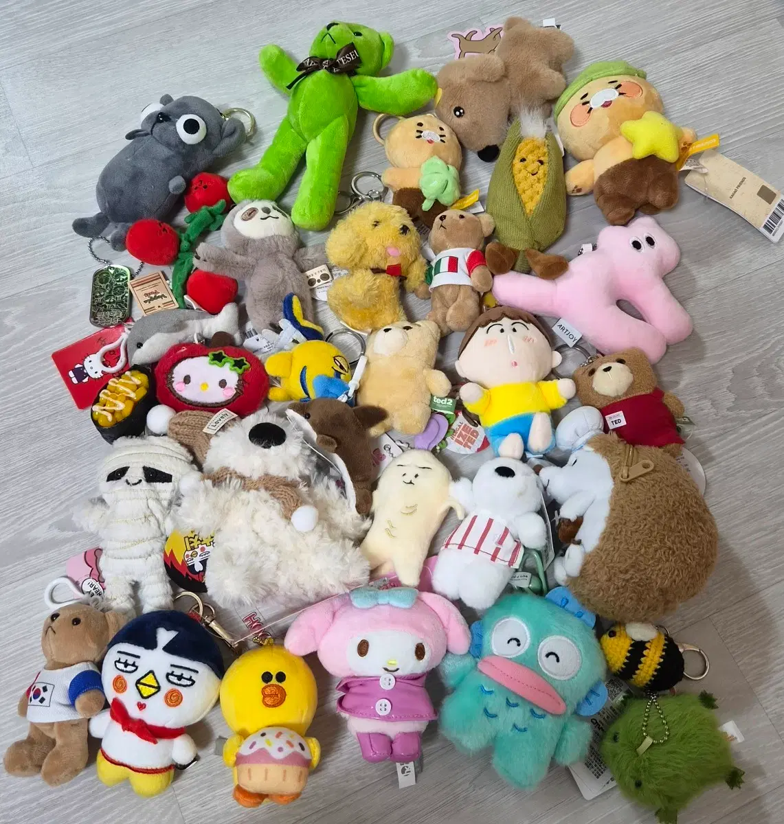 인형 키링 일괄 판매