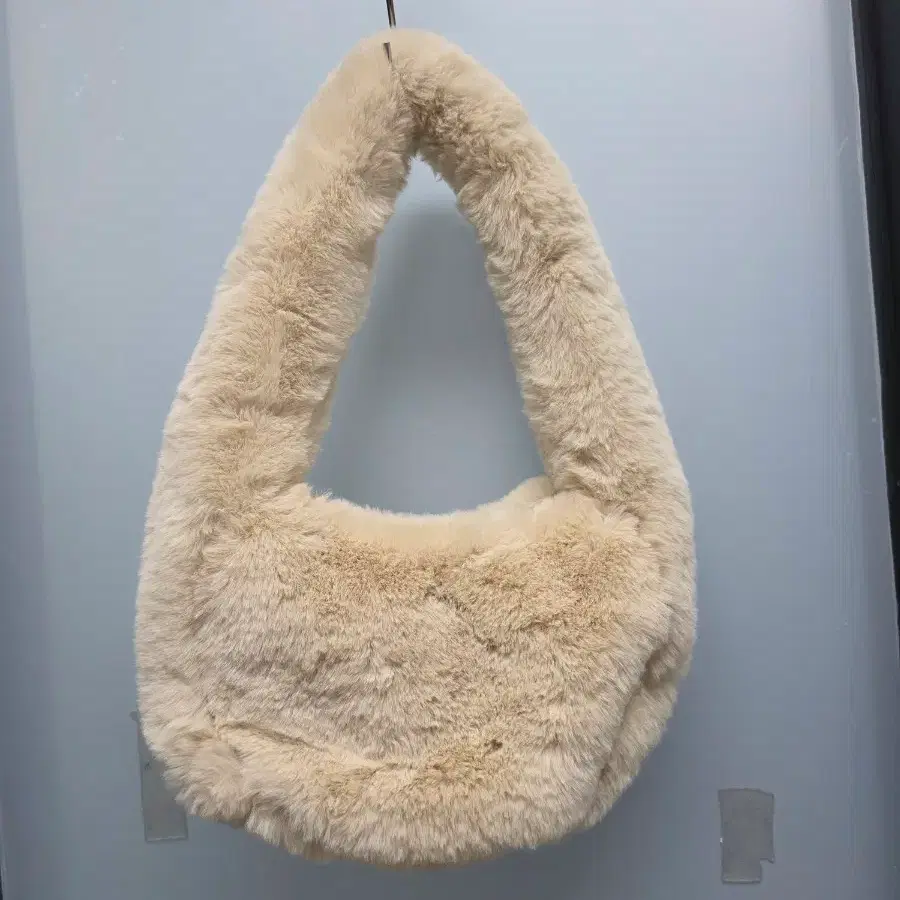 hm 에코밍크 숄더토트백