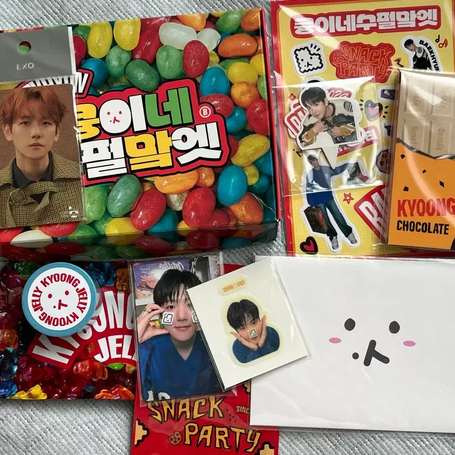 큥이네 백현 팬미팅 굿즈 캐시비버스카드 백현포카