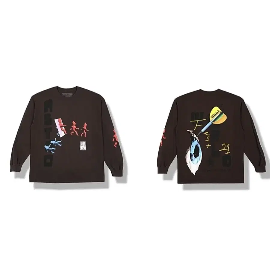 트레비스 스캇 롱슬리브 머천 STROFEST OTHERSIDE LONG SLEEVE
