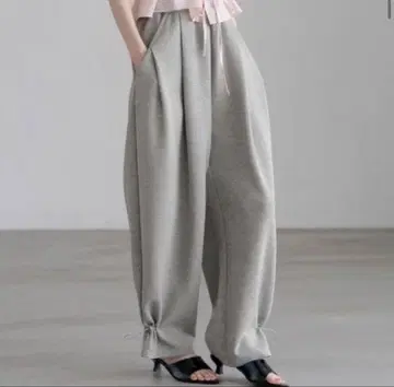 [ 접촉 냉감 UV컷 ] 컷 이지 드로스트 팬츠 로리즈팜 신상