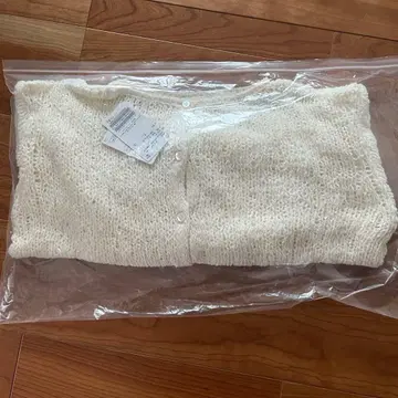 택 포함 새상품 Plage Fringe yarn 가디건