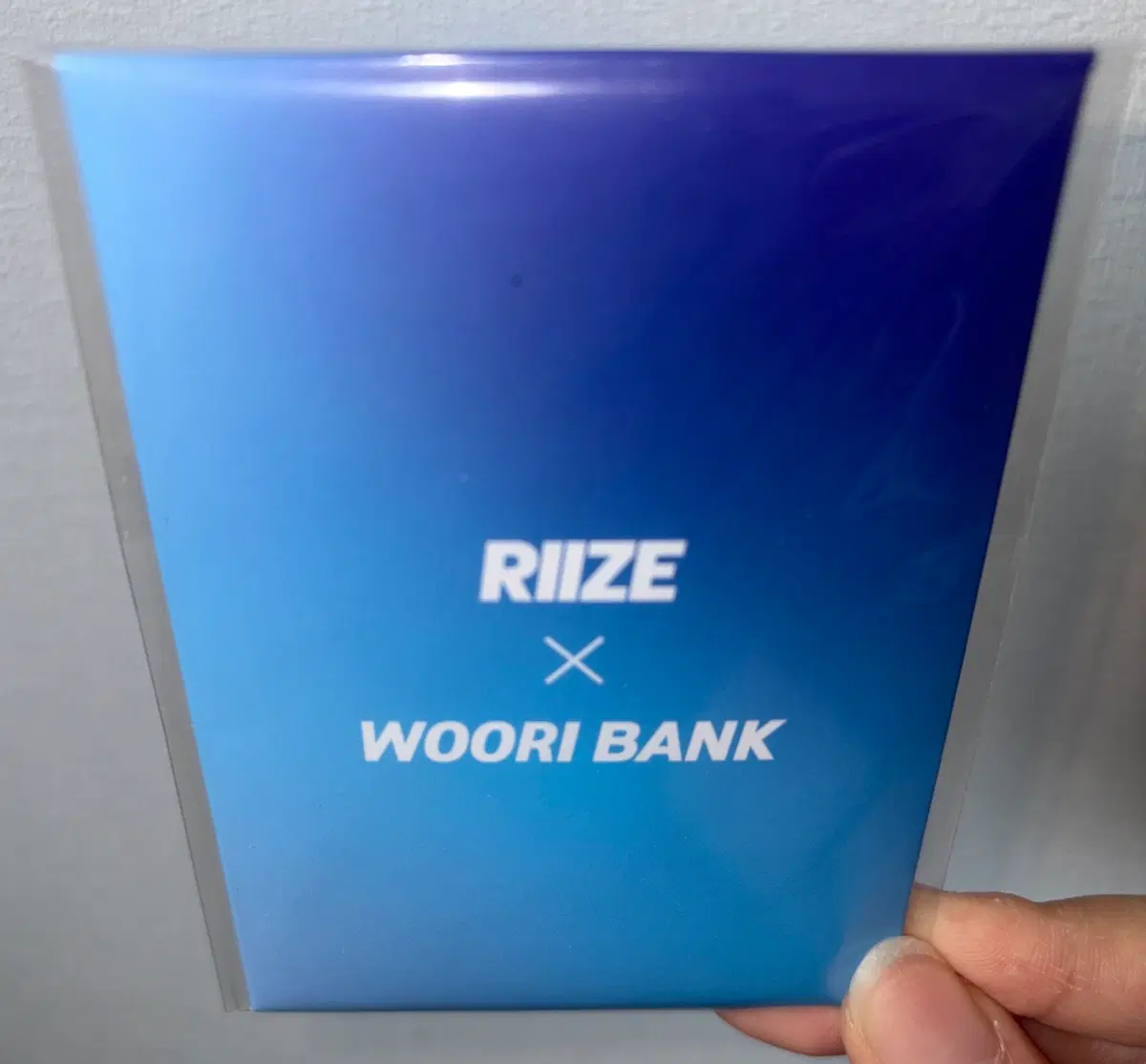 RIIZE 우리은행 콜라보 포카 세트