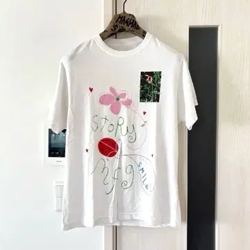 22AW Story mfg. 티셔츠 S 프린트 인도산