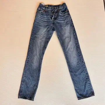 LEVI'S PREMIUM 501 W23 L30 데님 팬츠 버튼 플라이