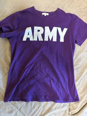 Relation ARMY T셔츠 퍼플 S swag yoko 구제 의류