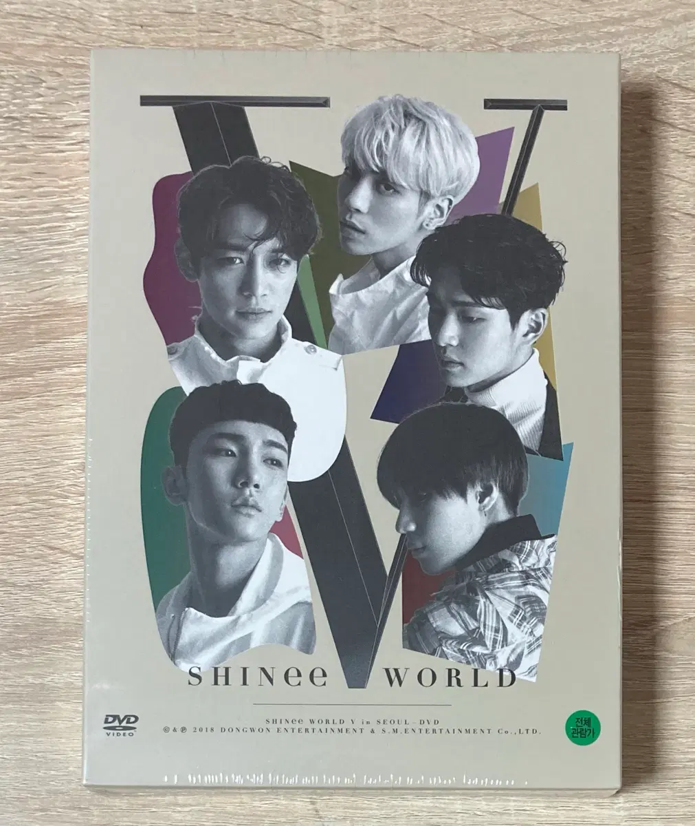 샤이니 SHINee WORLD V in Seoul 미개봉 DVD