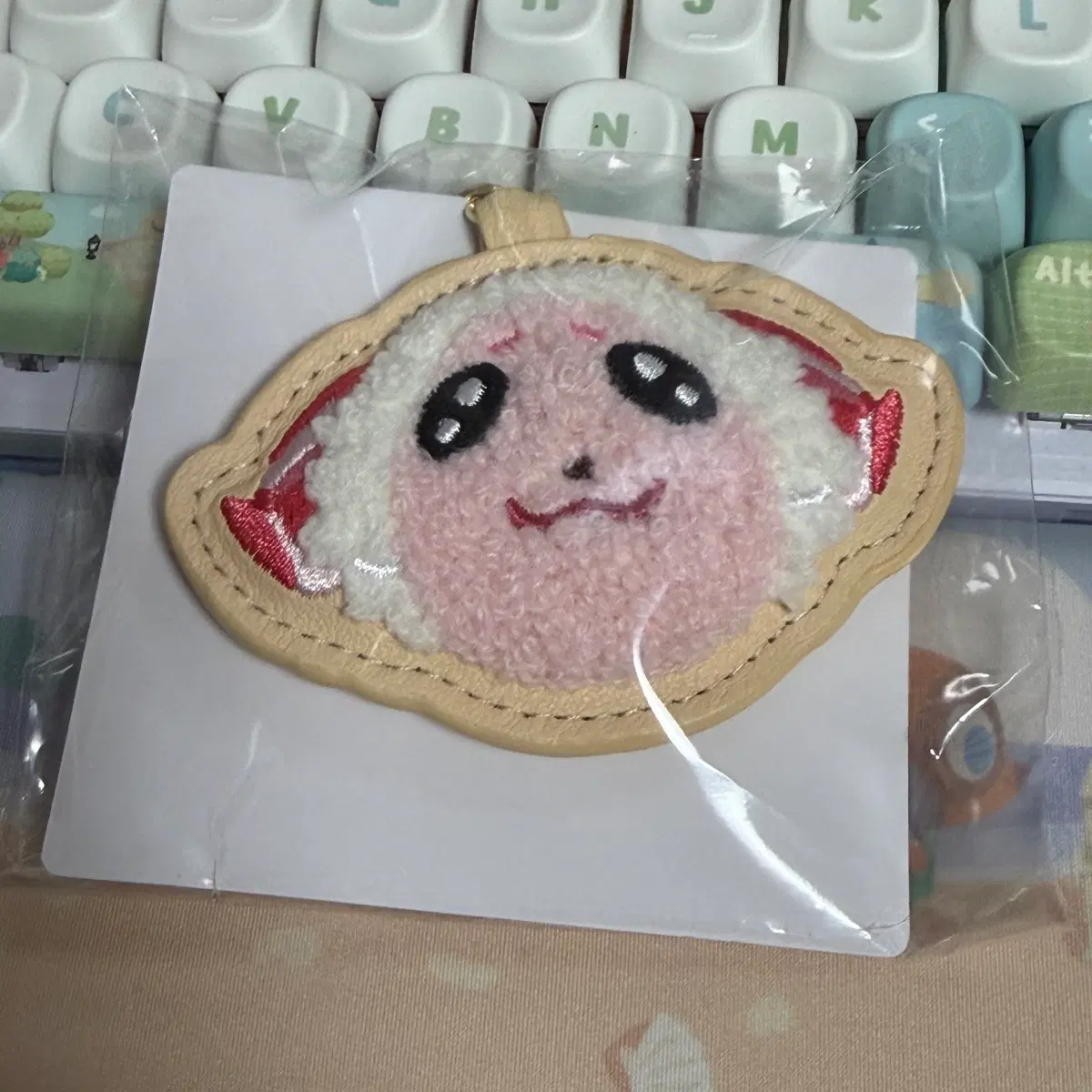 동물의숲 차두리 자수 키링