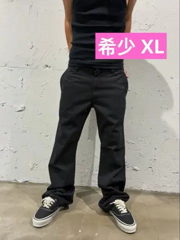 FUTURE ARCHIVE DICKIES 플레어 배기 블랙 XL 사이즈