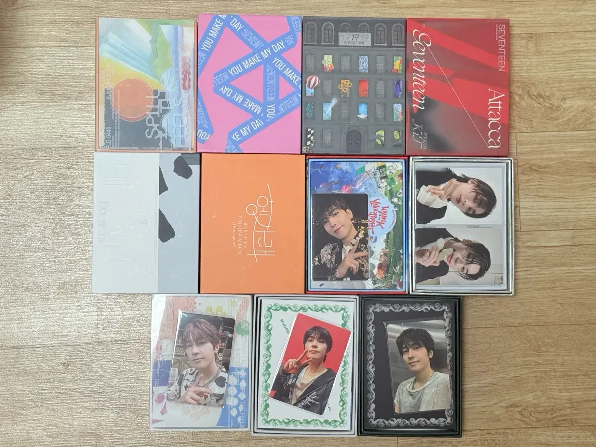 세븐틴 키트 앨범 양도 (원우 포카 포함)