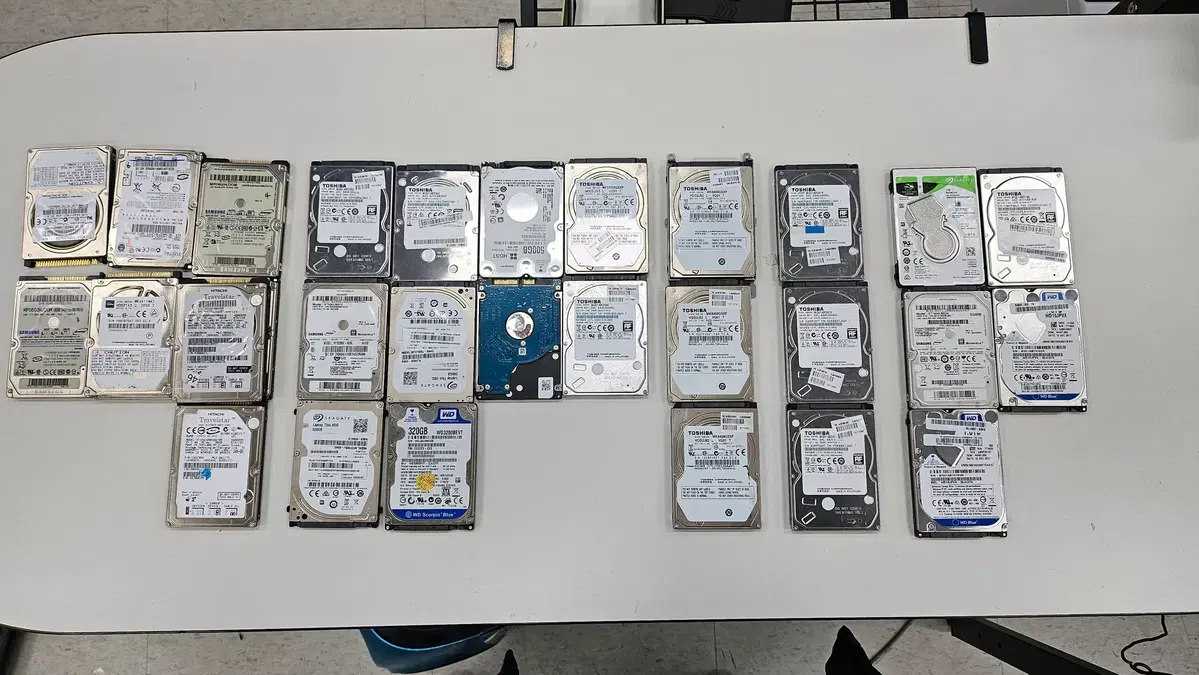 노트북, 데스크탑 SATA, IDE HDD 하드디스크 여러개 판매합니다