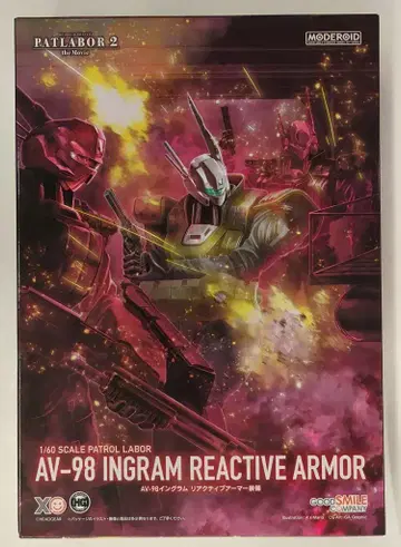 굿스마일컴퍼니 MODEROID [모데로이드] 기동경찰 파트레이버2 The Movie AV-98 잉그램 리액티브 아머 장비 재판매판