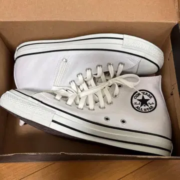 컨버스 올스타 하이컷 화이트 27.5cm