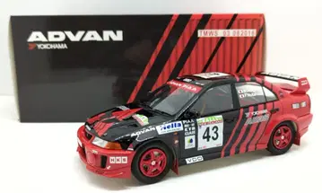 TARMAC 1/18 MITSUBISHI LANCER EVO V WRC #43 Rally New Zealand1999 T03-AD