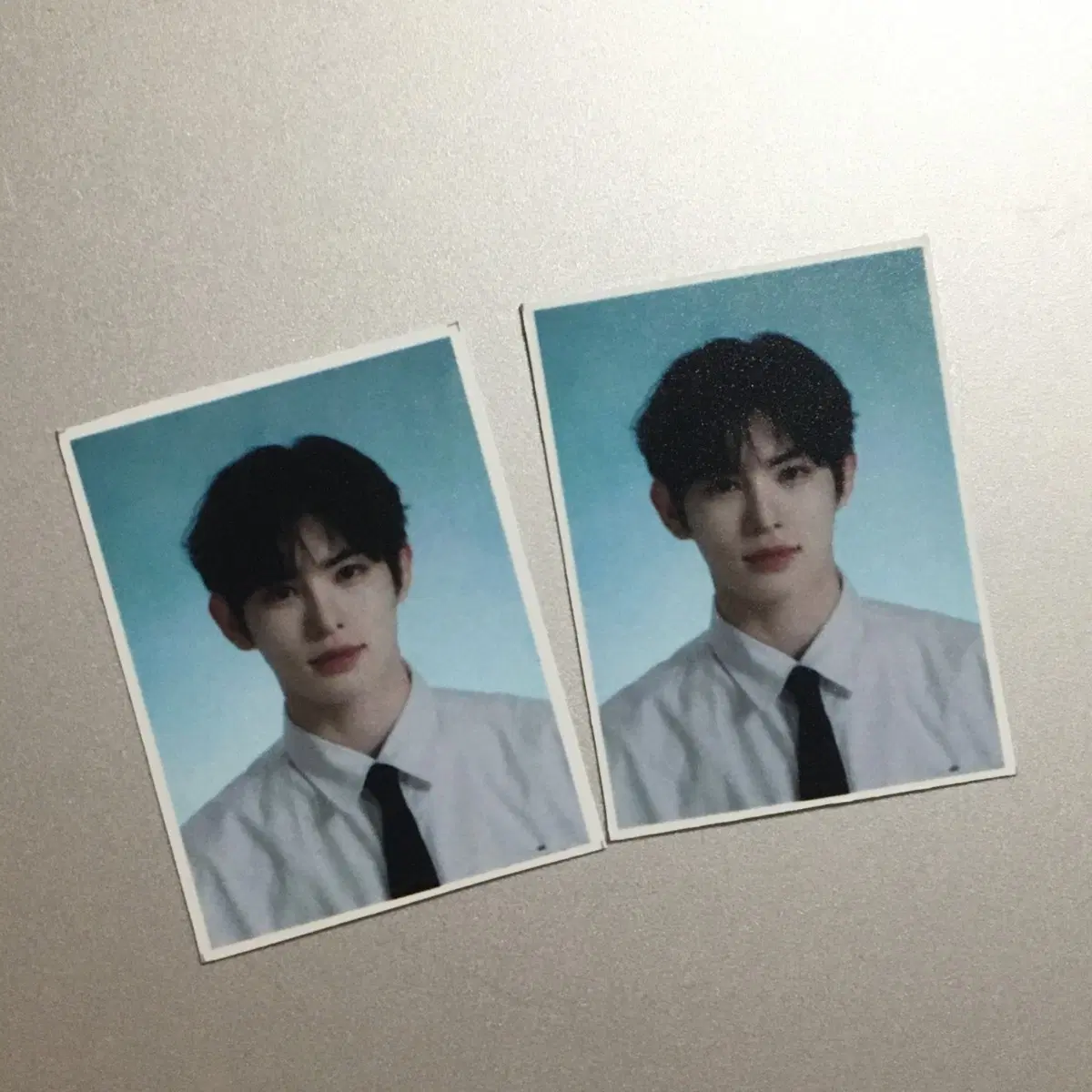 킥플립 민제 증사 증명사진