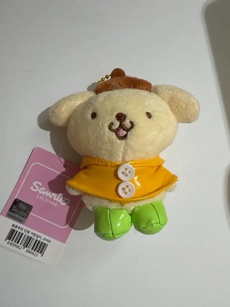 산리오 폼폼푸린 우비인형