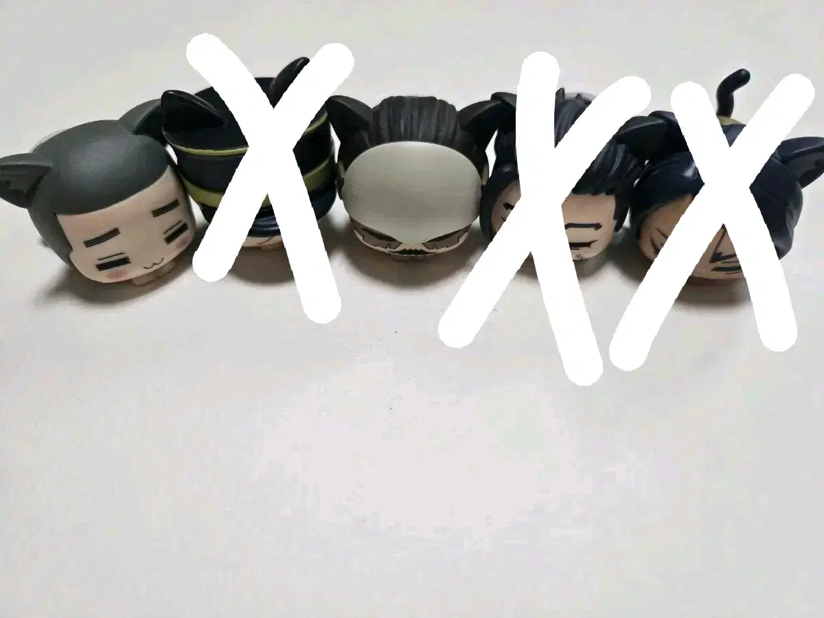 골든 카무이 골카  츠루미 시라이시 고양이 피규어