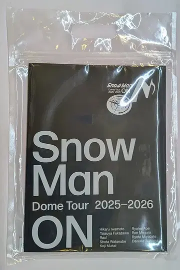 SnowMan 25-26년 ON 팜플렛