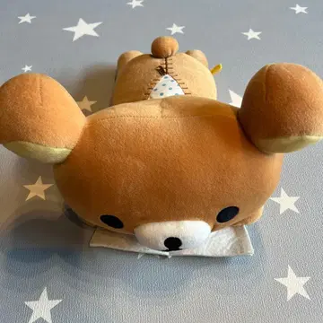 리락쿠마 봉제 인형 엎드린