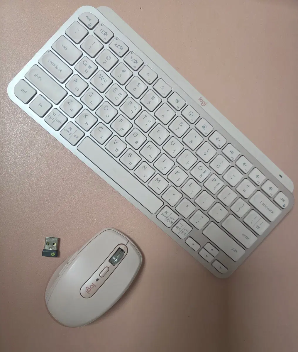 로지텍 키보드 마우스 < MX anywhere3 마우스 + MX key Mini 키보드>