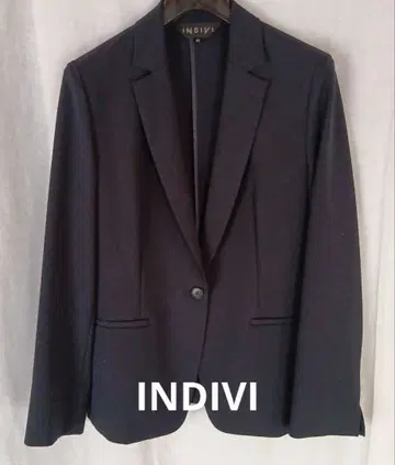 INDIVI 상하의 팬츠 수트 다크 네이비 사이즈 40 새상품급