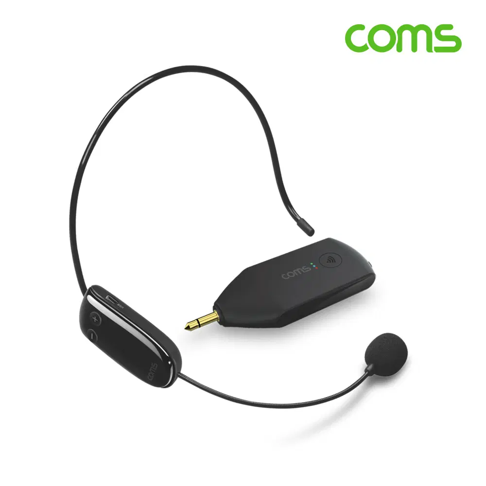 딜러가격(새상품)[WW910] Coms UHF 무선 헤드셋형 마이크 & 리시버(수신기) 세트