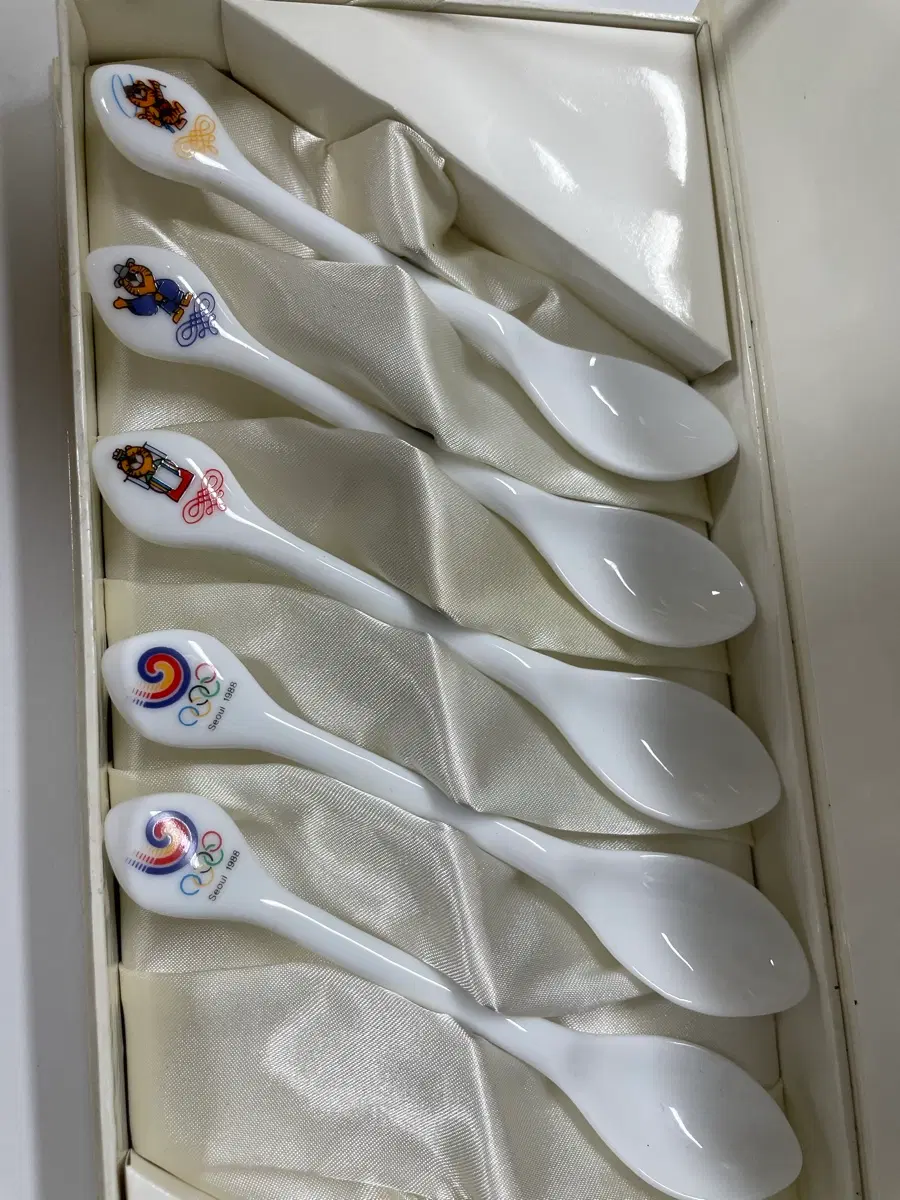서울 올림픽 기념 호돌이 수저 스푼