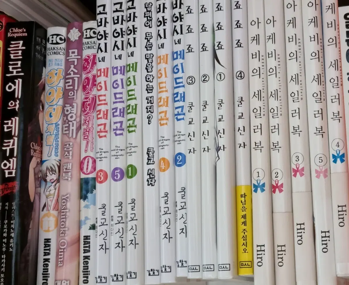일본만화 코바야시 오죠죠죠 쿨교신자 아케비의 세일러복