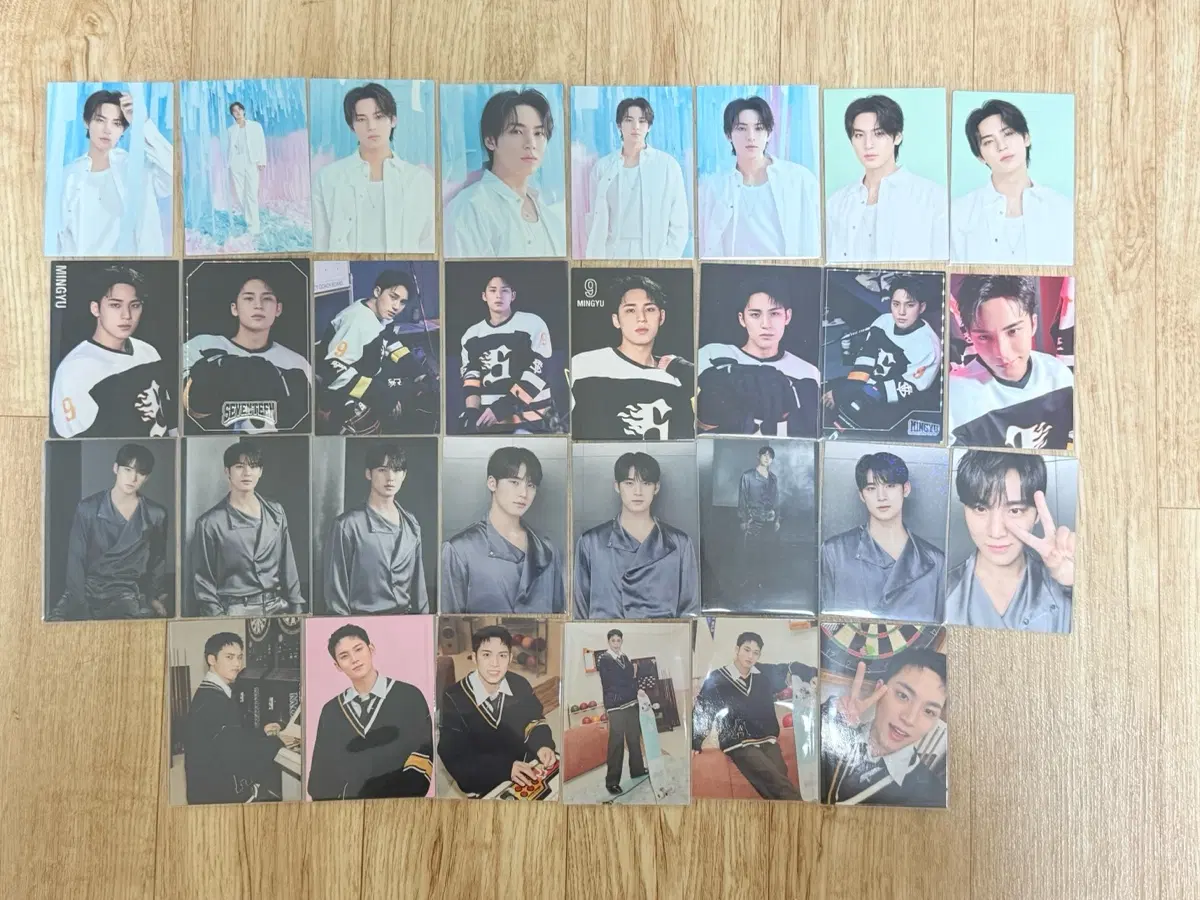 세븐틴 민규 일본 트레카 세트 캐랜 캐럿랜드 라잇히어 홈 야쿠소쿠 홀리데이
