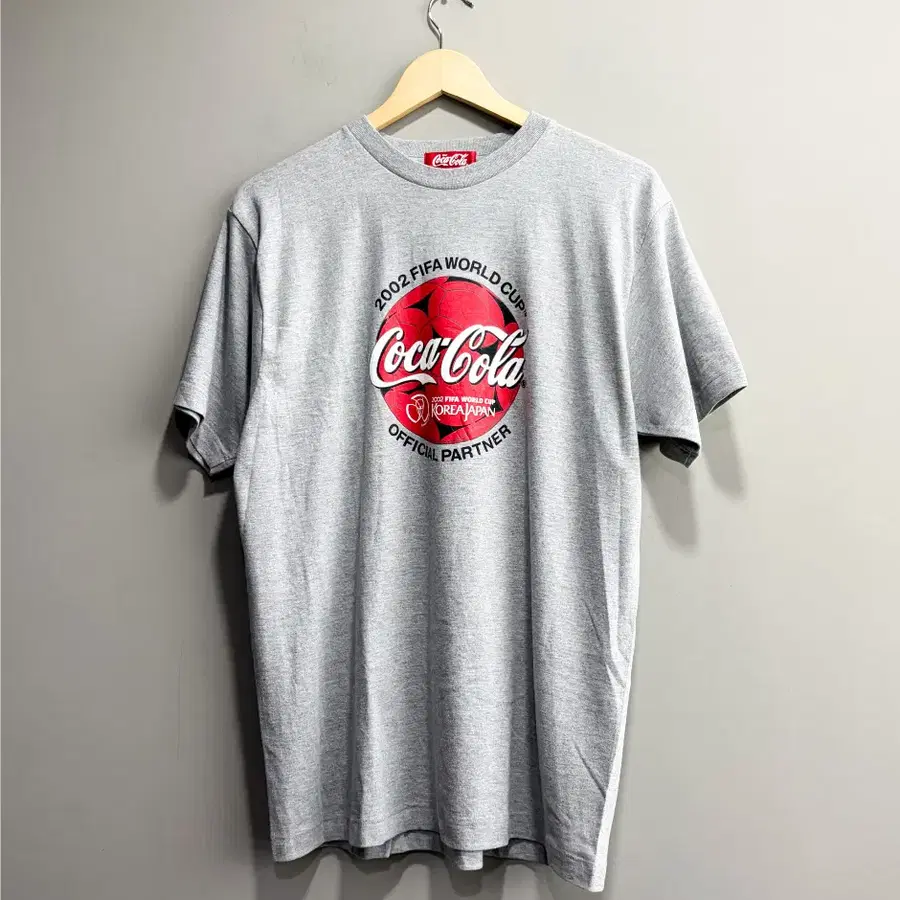 2002 한일 월드컵 코카콜라 티셔츠 M 사이즈